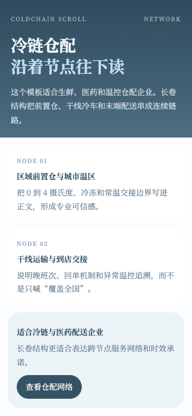 冷链网络卷
